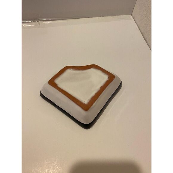 Vintage Talavera Large Hand Painted Serving Plate and 2 Small Corner Dishes Blue - Picture 9 of 12